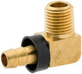 PUSH-ON ELBOW BR 5/16 (1/4 NPTM)