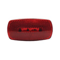 REPLACEMENT LENS FOR RED OBLONG LED MARKER LIGHT