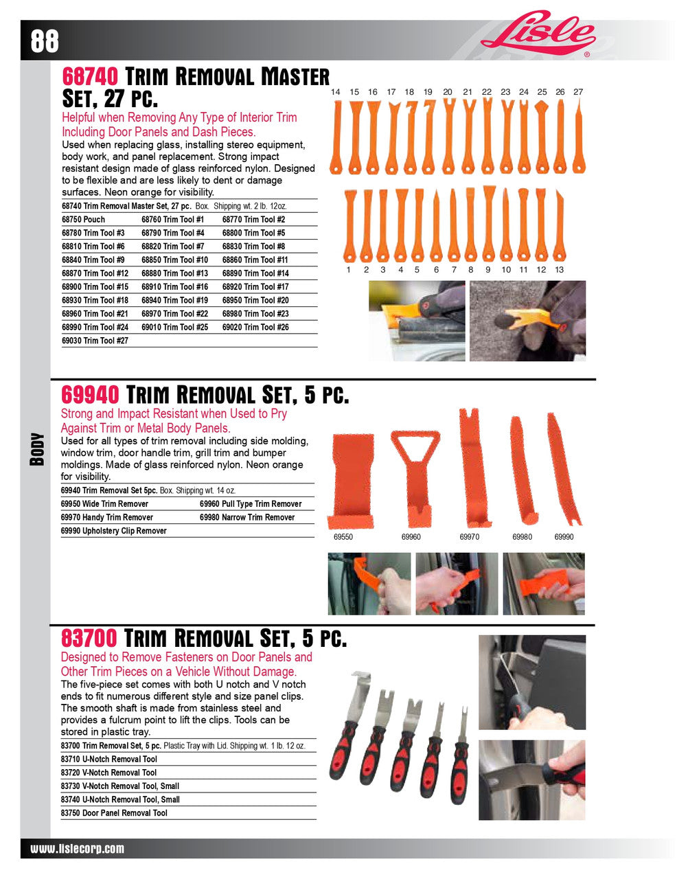 LISLE auto part