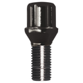 SPLINE LUG BOLT 12-1.25 22MM BLK BU