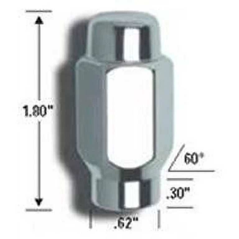 ET CONICAL SEAT LONG (13/16 HEX 1.80 LONG) 12MM X 1.50