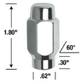 ET CONICAL SEAT LONG (13/16 HEX 1.80 LONG) 1/2