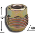 G.M. WITH OUTSIDE THREAD (7/8 HEX) 14MM X 1.50