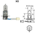 BULB H3 24V 100W PK22S T3.25