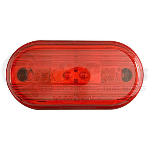 MARK LIGHT;OVAL;2BULB;RED