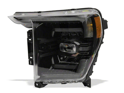 Raxiom 21-23 Ford F-150 CXR Series LED Headlights/White DRL- Black - Clear Lens