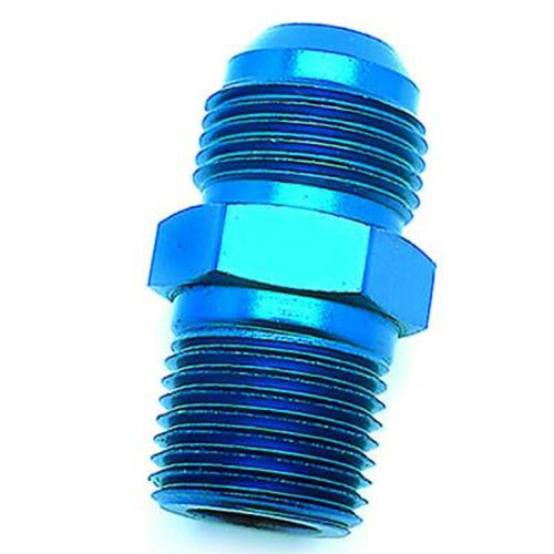 -4AN X1/4NPTF BLU ST FL TO PIPE ADP