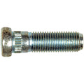 Serrated Bolt: universal; 7/16:-20 thread; .472" knurl diameter; 1 1/2" length; 11/32" shoulder