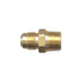 BRASS ADAPTOR 3/8IN TUBE X 1/2IN MALE PIPE