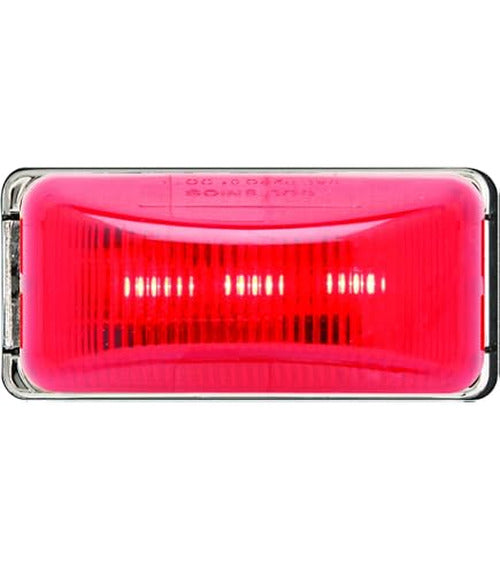 SEALED MINI RECTANGLE CLEARANCE ANDSIDE MARKER LIGHTRED