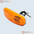 MARK LIGHT RECT 2WIRE AMBER POLY