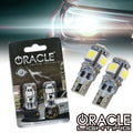 Oracle T10 Wedge LED Bulbs (Pair) - Amber