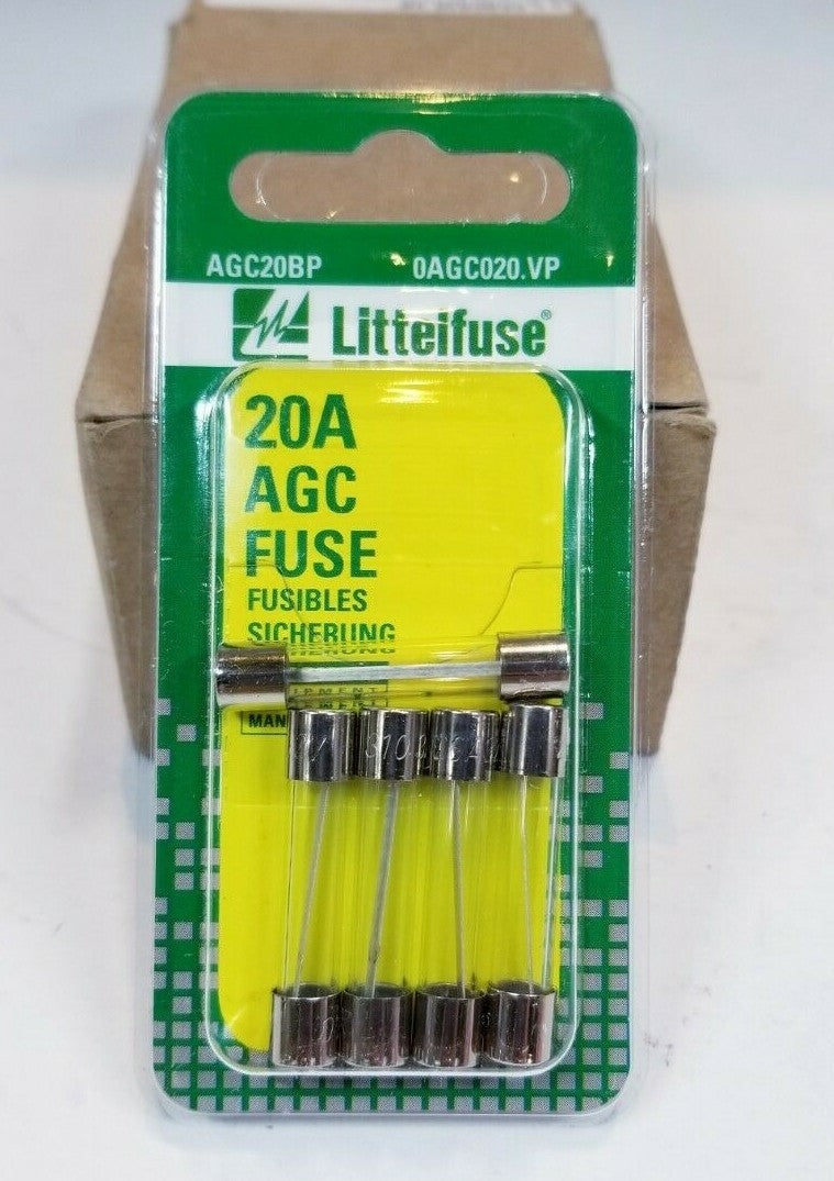 AGC GLS FUSE 5CDS/PK, 20A