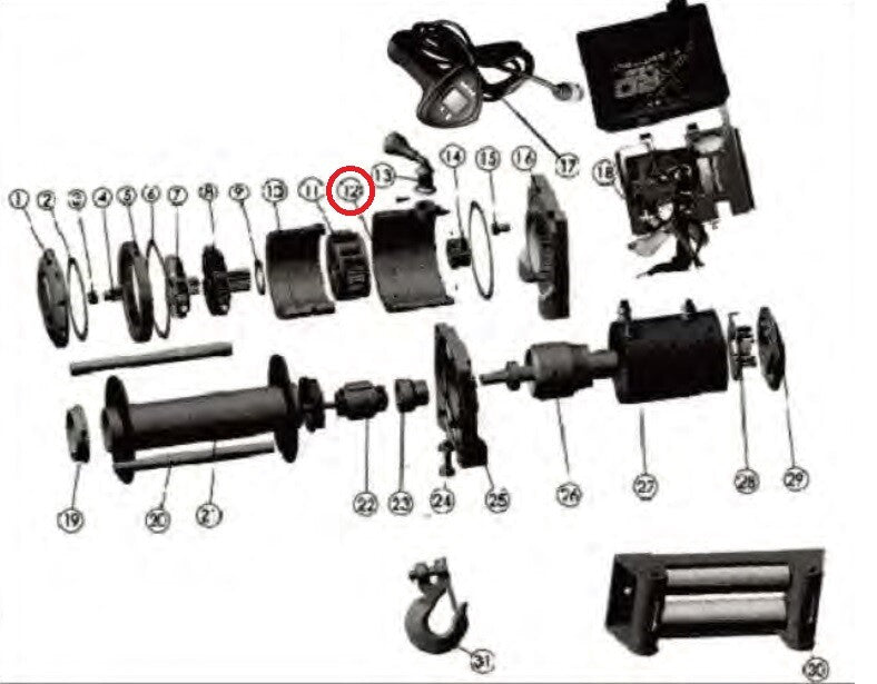 Smittybilt Gear Box Tube