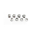 NUTS 5MM FLANGED NYLON LOCKIN