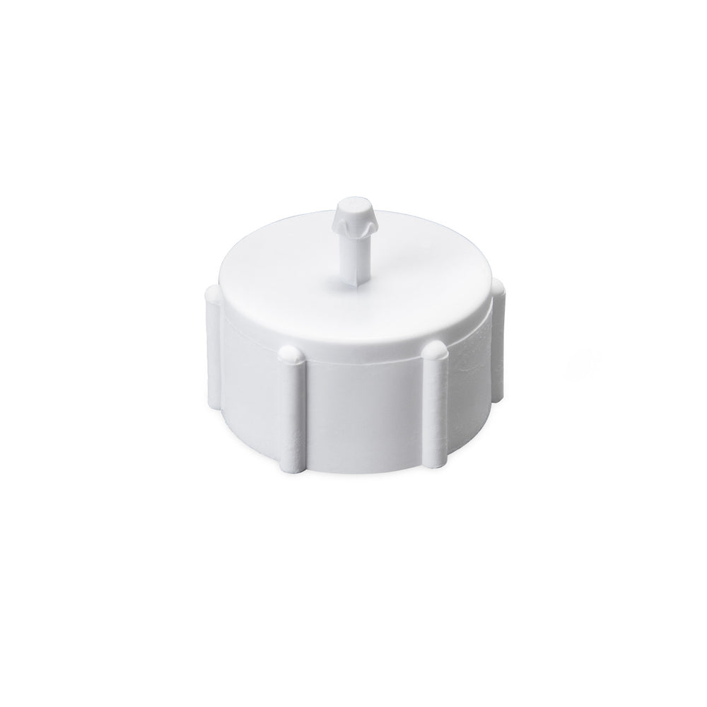 FEMALE CAP 3/4IN W/LANYARD POLAR WHITE
