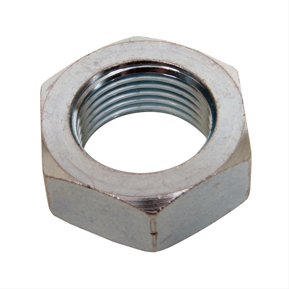 7/8-14 LH Steel Jam Nut