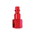 PLUG FEMALE 1/4 IM RED BU