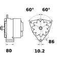 MOTORAD auto part