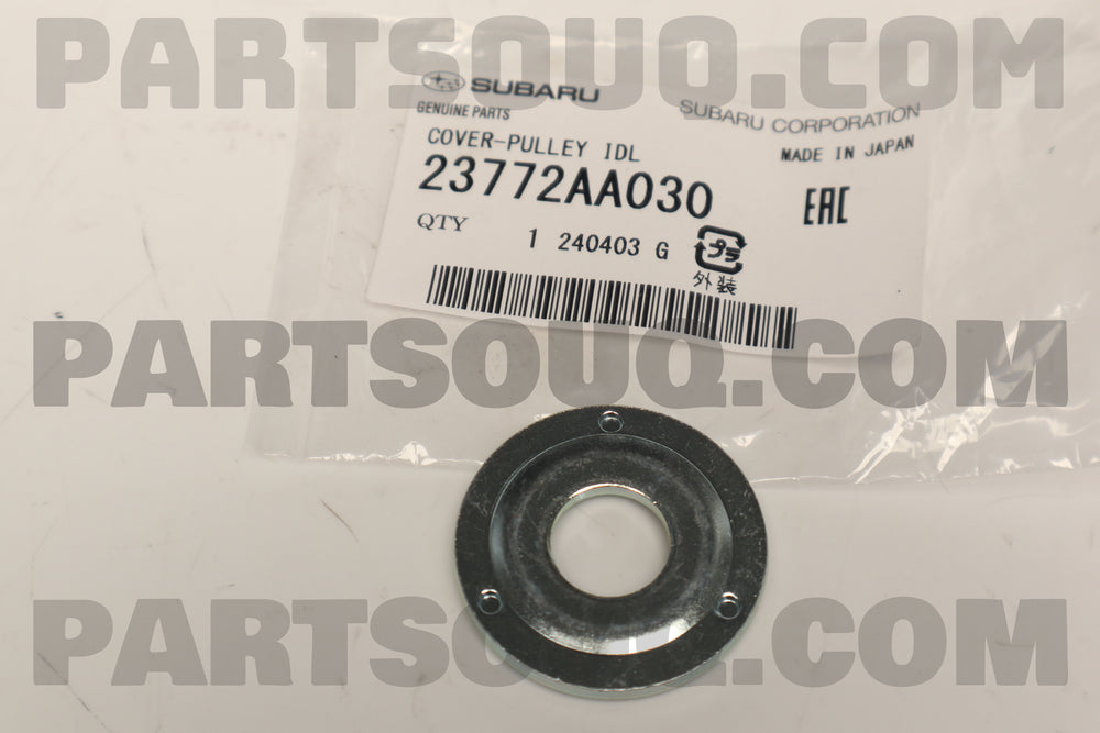 Subaru Cover Pulley Idler