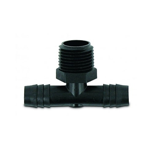 TEE MALE ADAPTER 1/2IN MPT X 1/2IN BARB X 1/2IN BARB