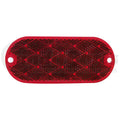 OBLONG REFLECTOR RED