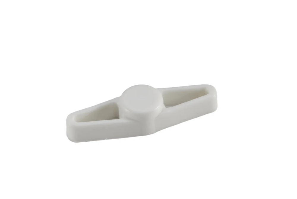 OVAL HANDLE WHITE