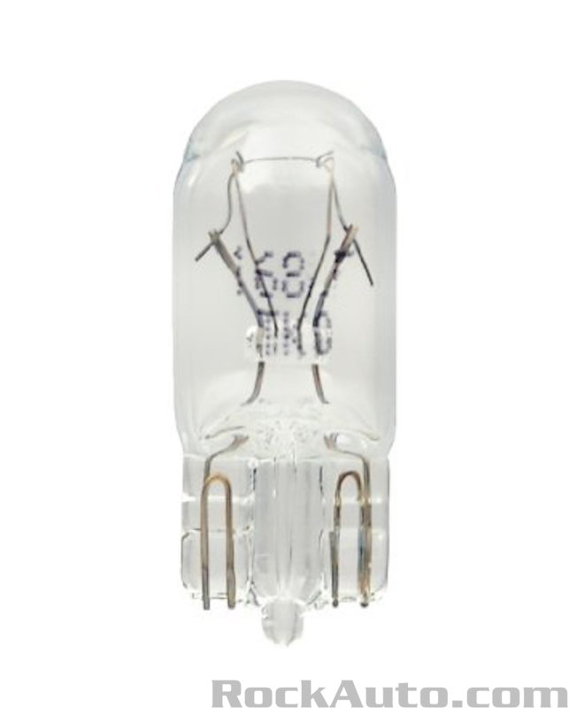 BULB 168 12V 5W 3CP W2.1X9.5D T3.25