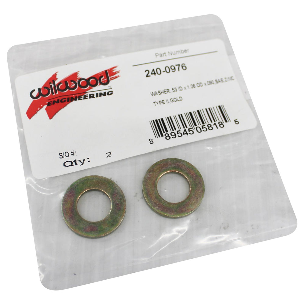 Wilwood WASHER.53 IDx1.06 ODx.090SAEZINC