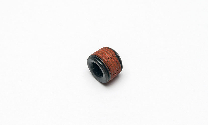 FITTING,PLUG,1/8-27 NPT,SOCKET,GR8,BLACK