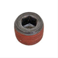 FITTING,PLUG,1/8-27 NPT,SOCKET,GR8,BLACK