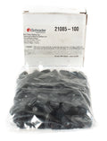 TPMS VALVE CAP - BLACK PLASTIC SEAL