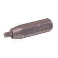 SQUARE RECESS INSERT BIT 1/4 X 1 DRIVE BY LENGTH SIZE #2 (CARDED)