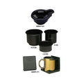 CUPHOLDER DROP-IN 1 1/2' BLACK; PLY