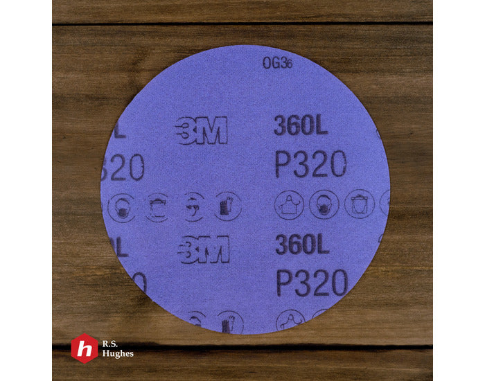 3M HOOKIT FILM DISC 360L 5 IN X