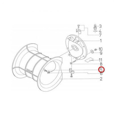 HEXAGON HEAD BOLT M6X16 DIN931 NEN1