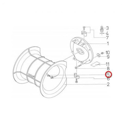 HEXAGON HEAD BOLT M6X16 DIN931 NEN1
