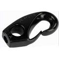 BLACK NYLON SHOCK CORD CLIP - 1/4