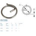 STAINLESS SPLIT RING 5/8