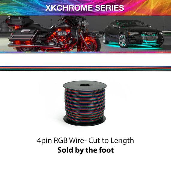 4PIN RGB WIRE CUT TO LENGTH