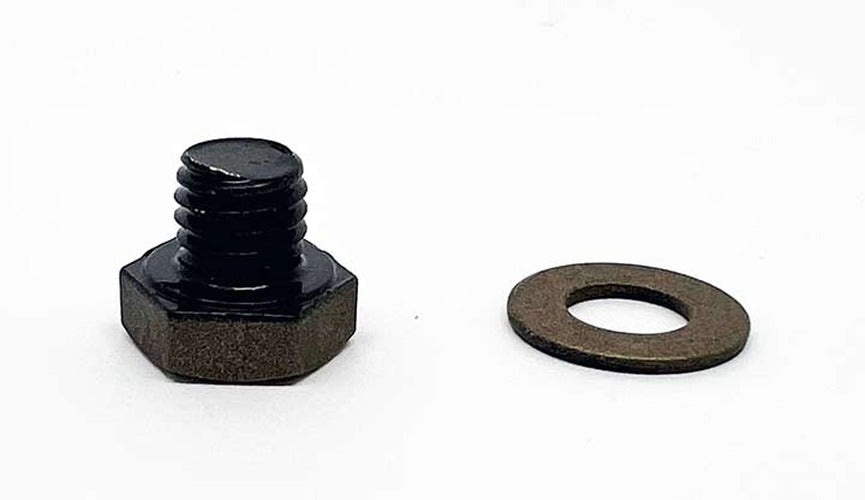 8MMX7MM SHORT HEX HEAD BOLT - BRONZ