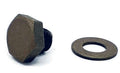 8MMX7MM SHORT HEX HEAD BOLT - BRONZ