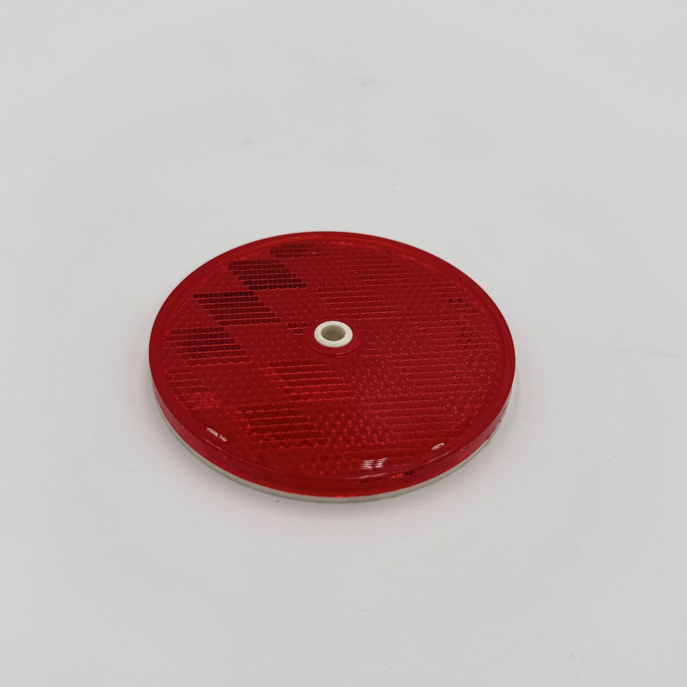 3.1875 INCH RED ROUND DOT BOLTON REFLECTORS