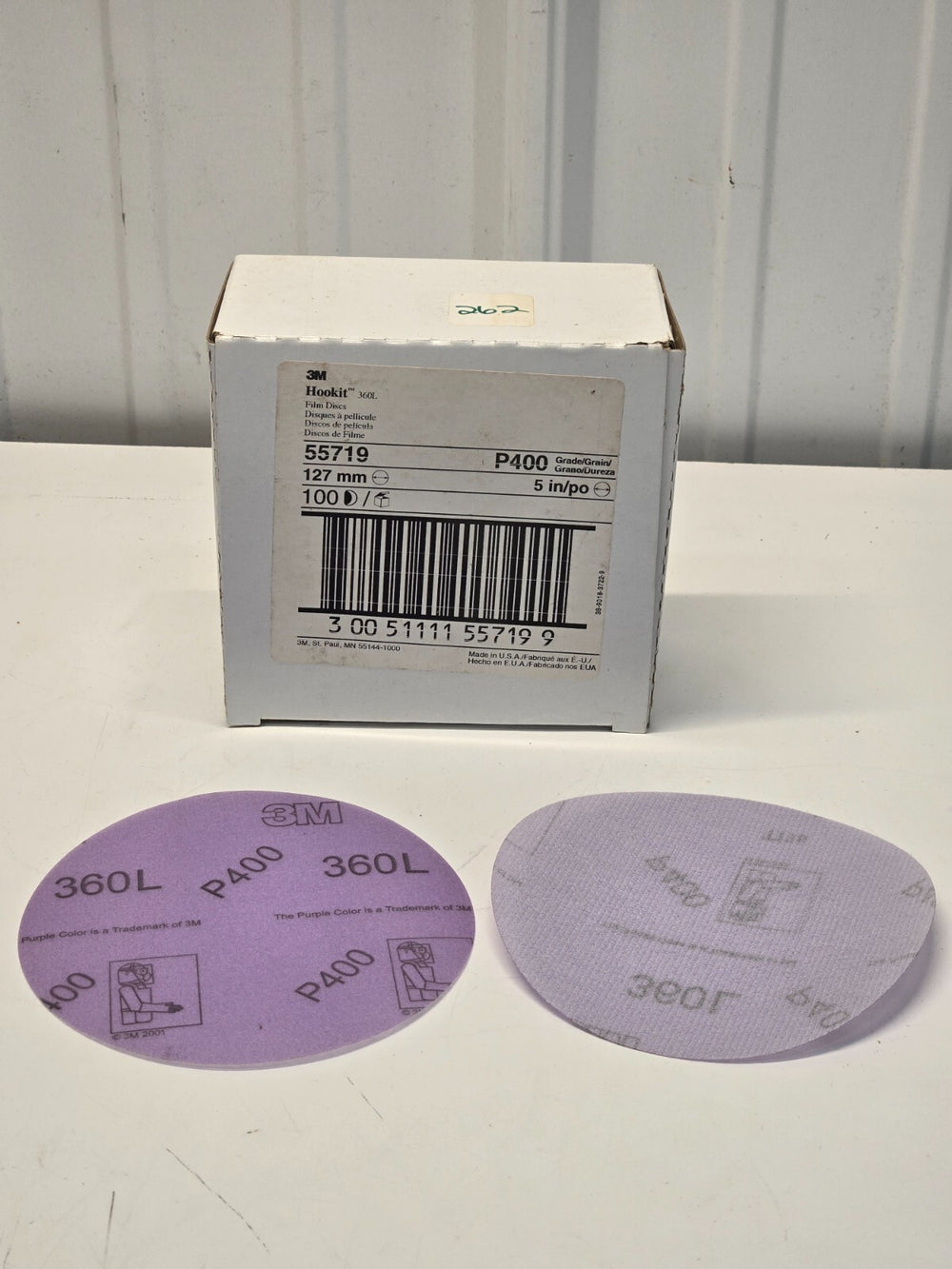3M HOOKIT FILM DISC 360L 5 IN X