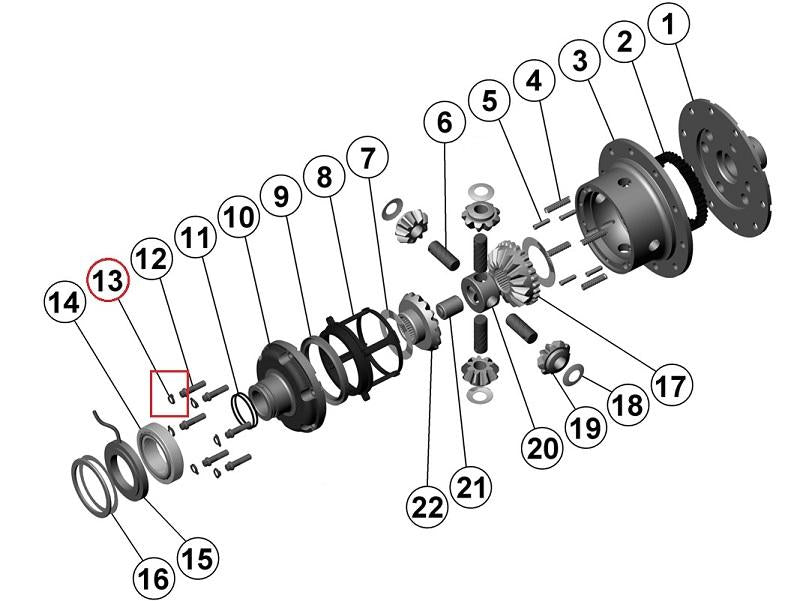 LOCKING TAB 8MM