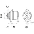 MOTORAD auto part