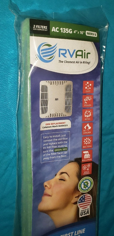 RV AIR INC. air filter