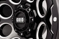 GRID WHEELS auto part close-up
