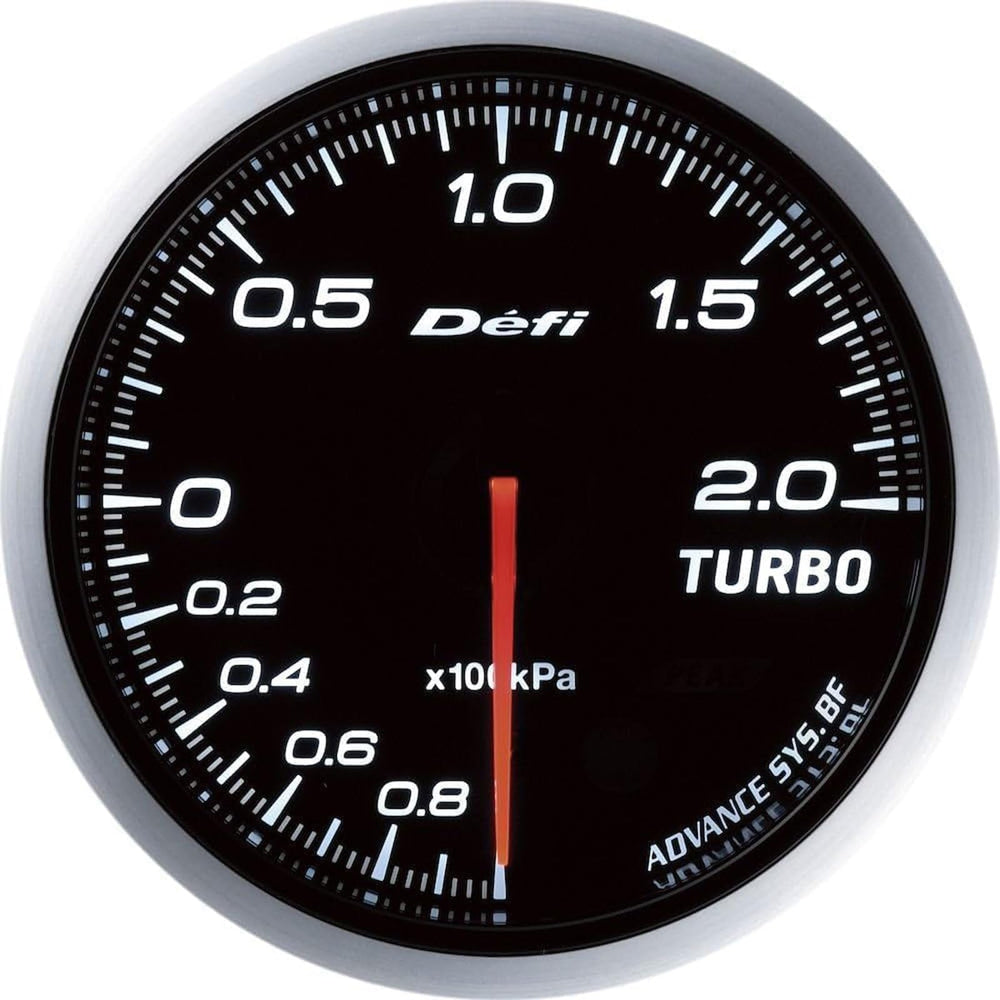 Defi Advance BF White Boost Metric 60mm Gauge Universal