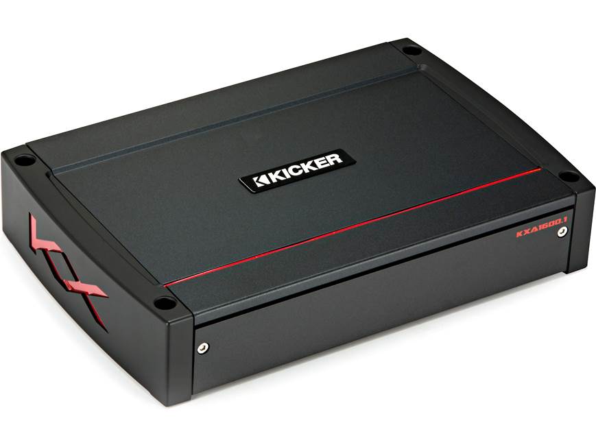 1600W Mono Amplifier with SHOCwave Bass Processor and KXARC